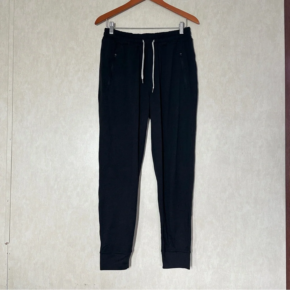 Vuori Men’s Ponto Performance Jogger Pants Pull On in Charcoal Heather S - Picture 3 of 16